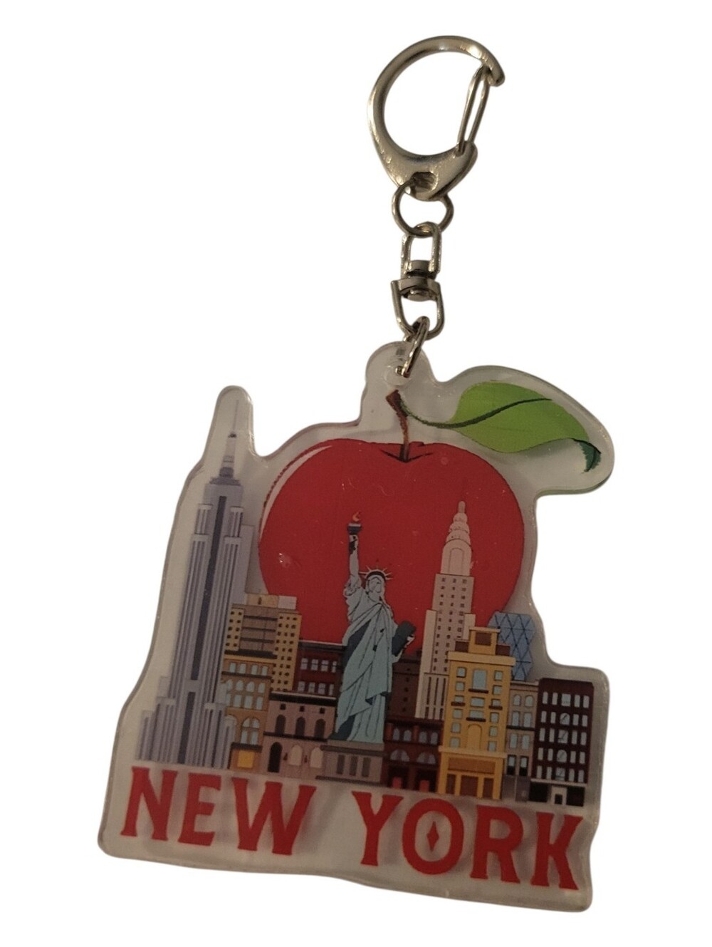 🗽NYC "Big Apple" Keychain - Skyline
